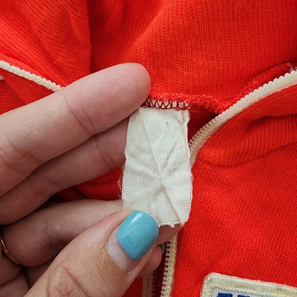 Vimtage NASL Soccer Sweater 6-12 months *missing zipper - Picture 4 of 7